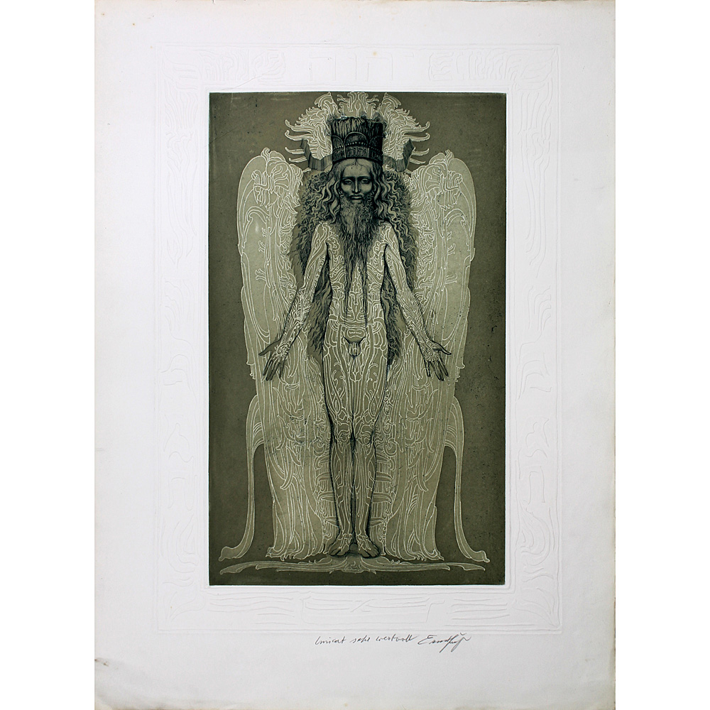 Ernst Fuchs – The mimesis of Adam Kadmon