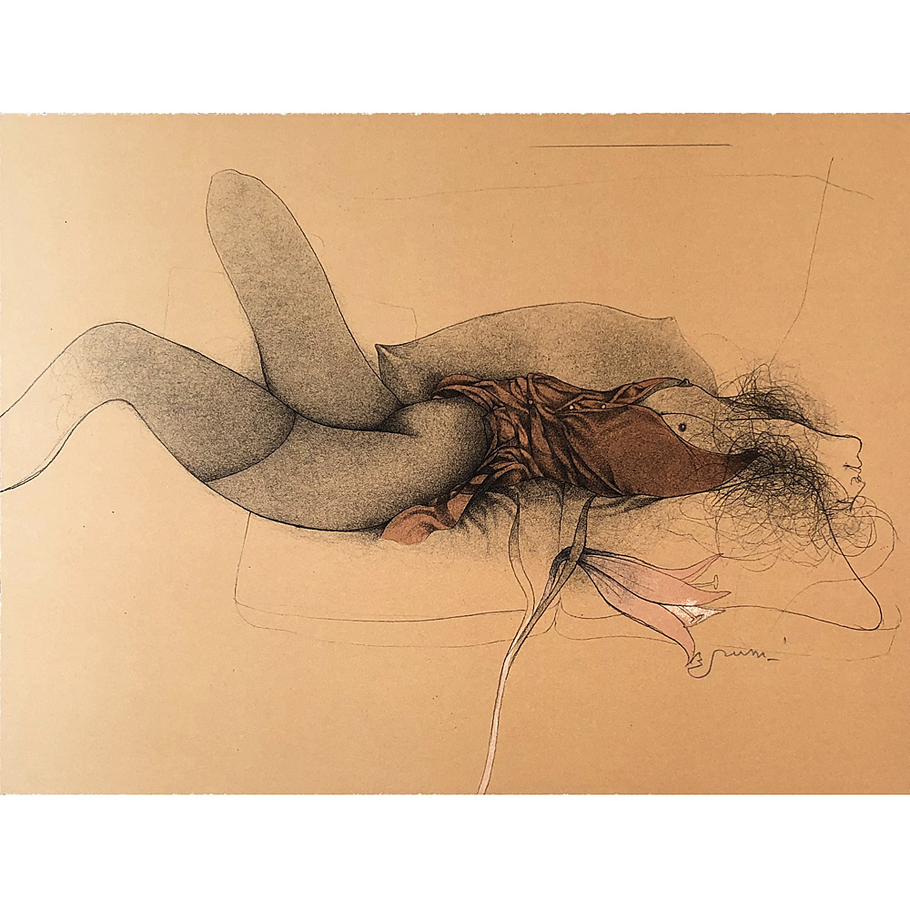 Bruno Bruni – Reclining woman