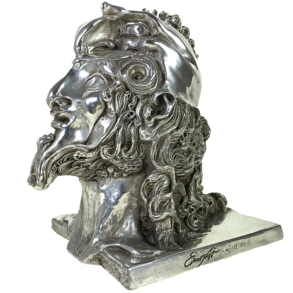 Kopf David (Silber)