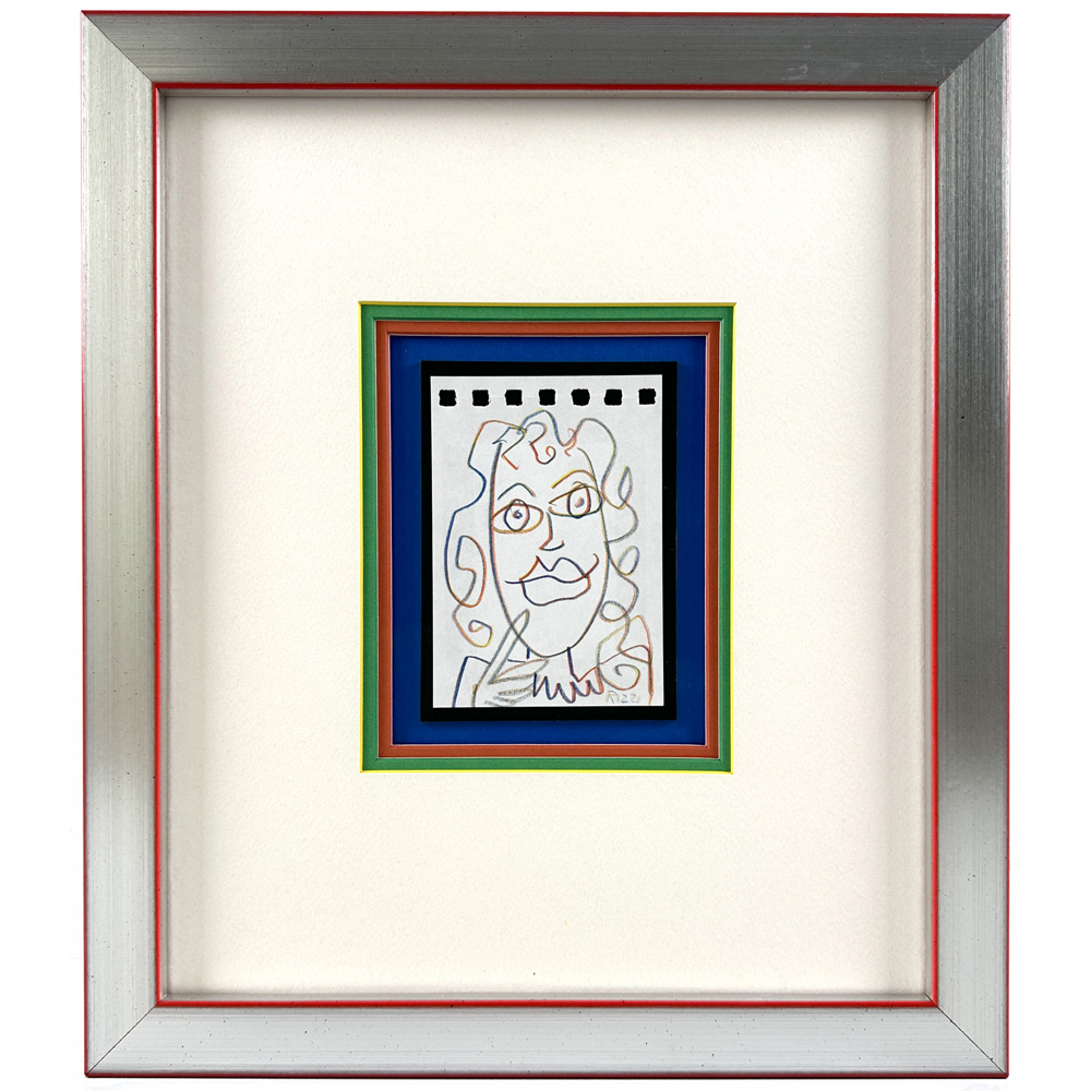 Driving Drawing (Frau)