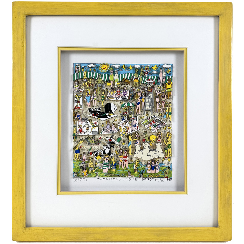 Sometimes it's the sand