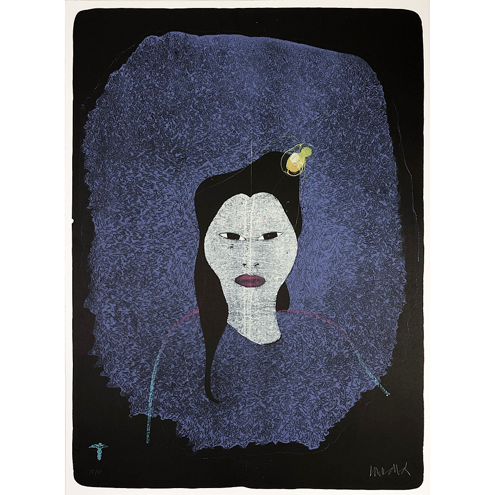 Paul Wunderlich – Asian woman