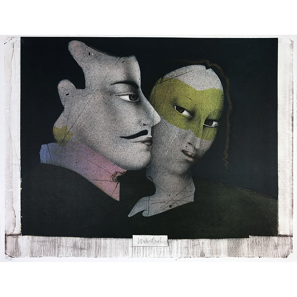 Paul Wunderlich – Couple (between two ages)