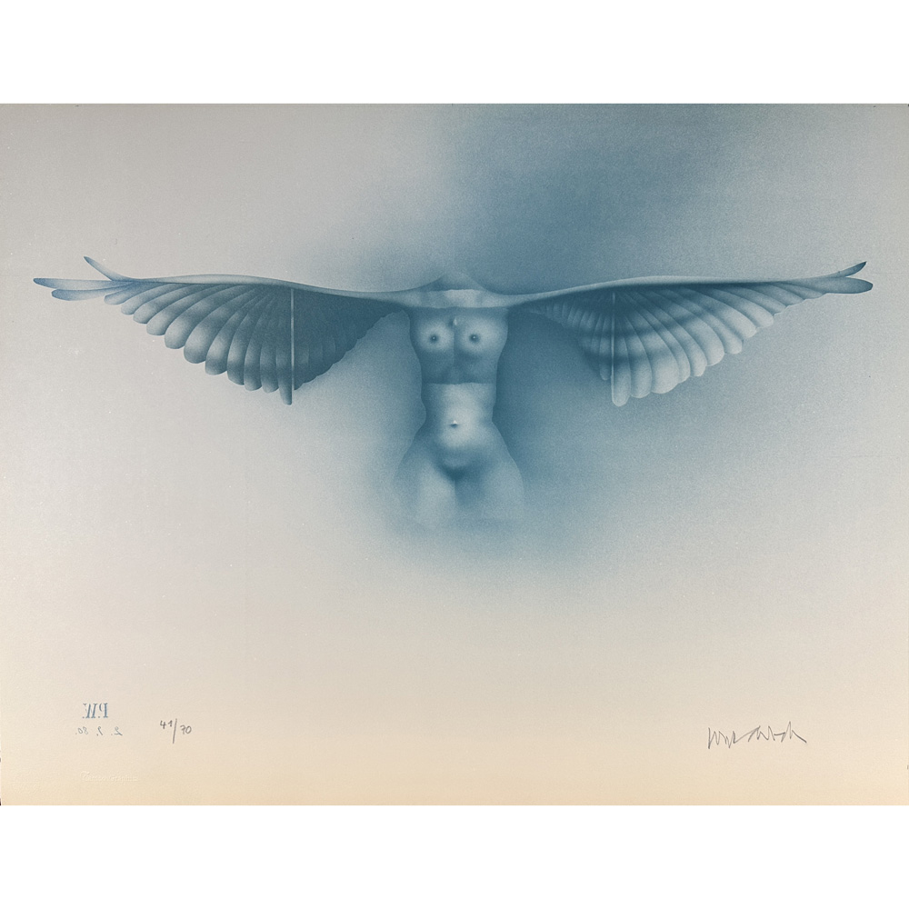 Kleiner Torso mit Flügeln