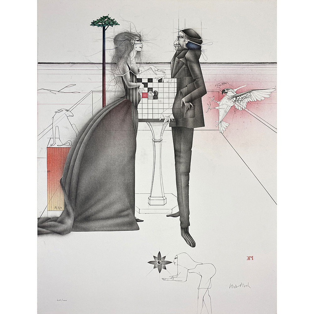 Paul Wunderlich – Castling